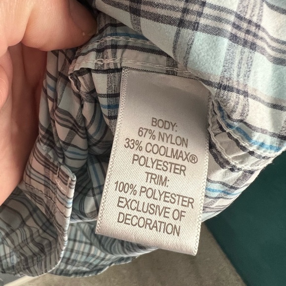 Alaskan Hardgear Shirt Men’s 2XL Tall Plaid Long Sleeve Button Down Relaxed Fit - Picture 4 of 5